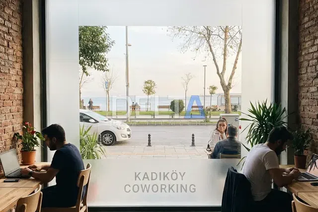 Ofis Kumlama Folyo Uygulaması - İstanbul ofis ve ticari alan cam filmi örneği
