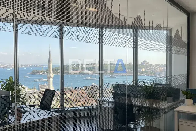 Ofis Piksel Desenli Kumlama Folyo Uygulaması - İstanbul ofis ve ticari alan cam filmi örneği